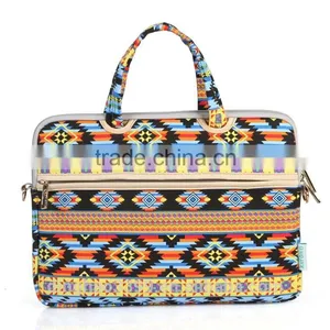 Hot-Selling Lady Single Colorful Shoulder Bag Top Quality Retro Business Bag Classic Laptop Bag for Lady thumbnail-1