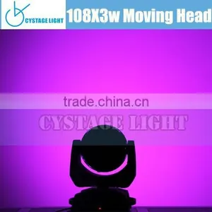 RGBW Zoom 108X3W Moving Head and Price thumbnail-5
