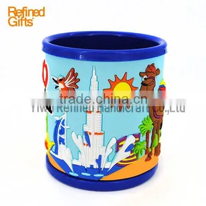 Menufacture China PVC Rubber Coffee Cup Mug DUBAI Mugs Promotional Gift thumbnail-4