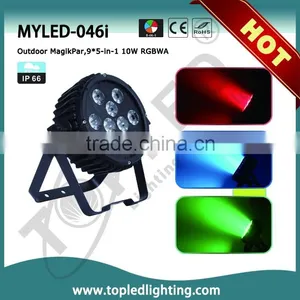 Excellent Color Mixing 18*Tri-3W RGB LED Par Light Party Disco Light thumbnail-6