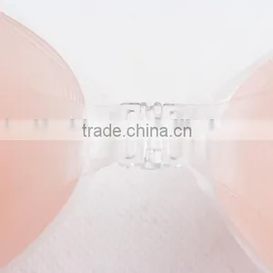 Ideal Fashions Hot Sell Sexy Seamless Invisible One-piece Nude Bra Reusable Strapless Invisible Adhesive Silicone Bra Party Bra thumbnail-4