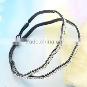 ER17108 Black Anodized Earrings , Crystal 2015 Fashion Big Earring thumbnail-4