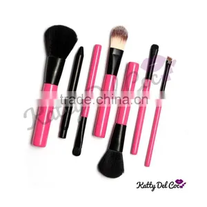 Factory Directly Fantasy Pink 7pcs Makeup Brush Set Supplier's Choice thumbnail-1