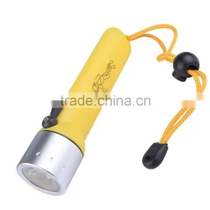 A-OK Cree Q3 120lm LED Diving Flashlight Torch Waterproof Scuba Under Water Light Aa thumbnail-3