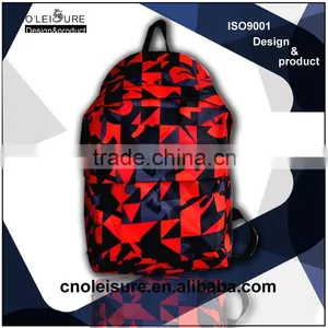 2015 Own Brand Fashion Design Foldable Backpack School Backpack Quality Choice thumbnail-2
