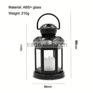 2015 Promotion Poppas BS10 Star Pantern Colorful Selection Hanging Led Candle Red Lantern thumbnail-3