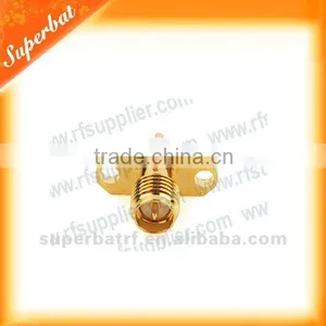 Reverse Polarity rp Sma-female rf Coaxial Connector Two Holes Panel Mount thumbnail-1