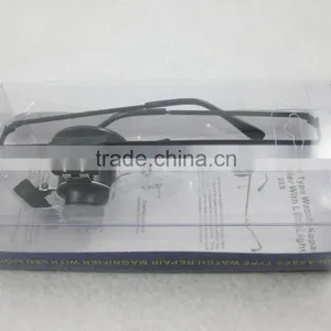 High Quality Optical Lens 2 LED Glasses Magnifier Wholesale for Repairing ,working,reading thumbnail-5