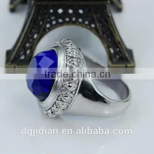 Fashion Custom Finger Ring With Black Stone thumbnail-1