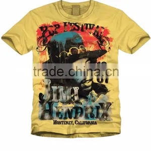 Custom Printed OEM Music Tshirt 2016 Hot Selling thumbnail-1
