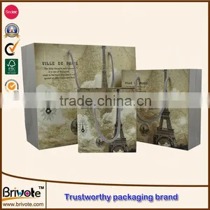 Customized From Dongguan Folding Paper Hand Bag thumbnail-3