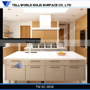 Artificial Marble Kitchen Cabinet/Kitchen Countertop/Kitchen Sink thumbnail-1