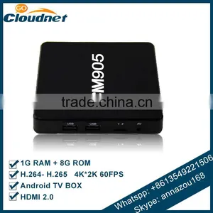 2016 Best Android TV Box Amlogic S905 TV Box 1G RAM 8G ROM HD WIFI 4K2K Video Supported Kodi 16.1 IPTV Box thumbnail-1