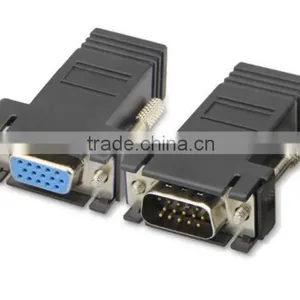 Wholesale VGA 15pin Female to RJ45 8P8C Female Adapter thumbnail-2