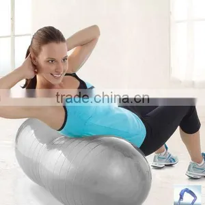 New Design Indooor Sport Tools Peanut Shape PVC Ball Fitness Ball Main For Body Building H0194 thumbnail-3