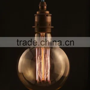 E27 Squirrel Cage Filament Light Bulb - DIY Set - Edison Bulbs - Industrial Pendant thumbnail-5