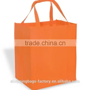 2016 Latest Promotional Non Woven Custom Handle Grocery Tote Bag For Shopping thumbnail-6