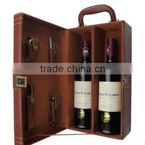Leather Wine Box thumbnail-2