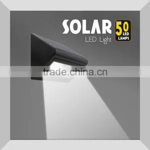 Easily-install Solar Powered Security LED Light, LED Solar Motion Sensor Light With 50 Super Bright LEDs thumbnail-2