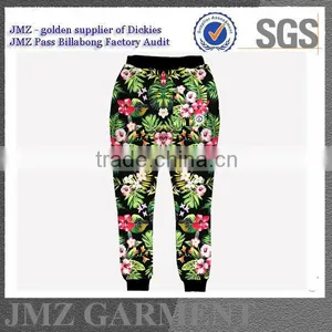 Custom Jogger for Men With Flower Print thumbnail-1