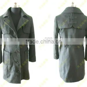 Ladies Woolen Trench Coat thumbnail-1