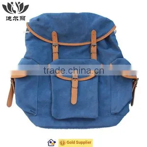 Custom Blank Canvas Backpack Travel Luggage Expandable Travel Bag Backpack thumbnail-1