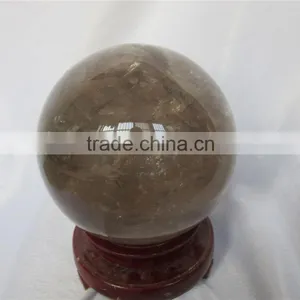 Customized Smoky Quartz Sphere Ball for Sale thumbnail-6