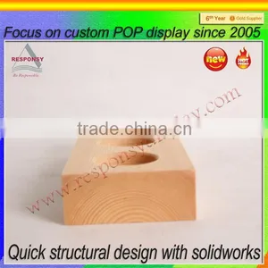 Custom Wooden Block Display for Wine thumbnail-2
