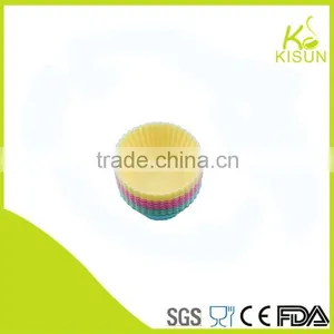Food Grade Soft Silicone Egg Tart Cupcake Mould thumbnail-1