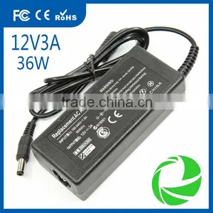 36W Laptop Power Adapter 12V 3a 5.5*2.5mm ac dc Power Adapter Supply thumbnail-1