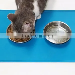 Flexible Pet Silicone Food Mat for Dog and Cat thumbnail-1