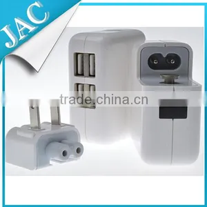 US Plug Wall Charger 4 USB Ports Charging Adapter for Travel Home US PLUG thumbnail-1
