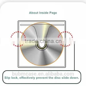 Purple Slim 32 Capacity CD Case CD Box DVD Case CD Storage CD-ROM Holder Car Disc Case thumbnail-4