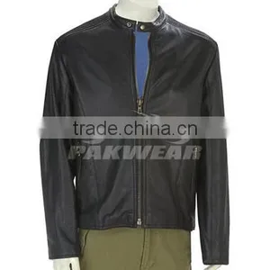 Leather Fashion Jacket Short Length thumbnail-1