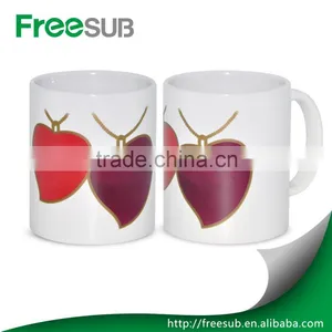 2016 Wholesale Customed Printed Logo White Ceramic Change Color Sublimation Mug thumbnail-5