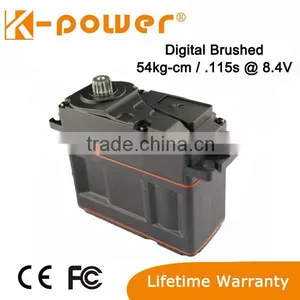 K-power Servo 2BB Metal Gears Ultra Torque Large Digital 1/5 Scale RC Servo DM4000 146g/54kg/0.115s thumbnail-1