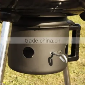 Outdoor Trolley European BBQ Charcoal Grill thumbnail-2