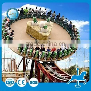 Amusement Park Sliding Games! Lino Outdoor Amusement Park Products Flying Ufo Rides for Sale thumbnail-5