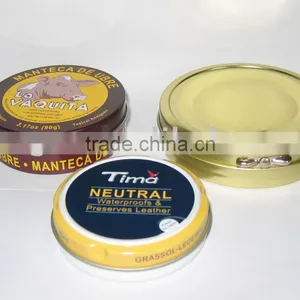 Shoe Cream Tin Box, Tin Can, thumbnail-1