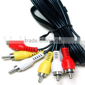 3RCA to 3RCA Audio Cable 1M thumbnail-1