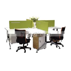 High Quality and Practical Design 4 Seater Office Workstation Office Table thumbnail-1