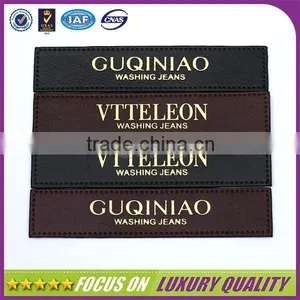 Brand Gold Stamp Custom Metal Label for Handbags thumbnail-1