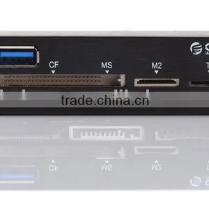High Speed Desktop CF TF SD Soft Drives Card Reader Extension Card thumbnail-2