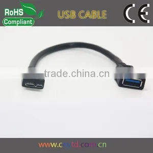18cm Black Micro Usb 3.0 Otg Cable thumbnail-5
