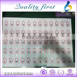 Shenzhen Golden Supplier HF / LF RFID Antenna Inlay Custom Inlay Layout thumbnail-3