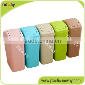 Plastic Trash Bin With Lid thumbnail-5