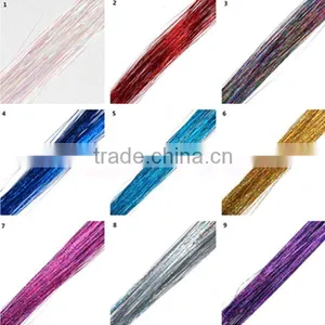 Bright Colors Tinsel Extension Festival Party Hair Accessories thumbnail-1