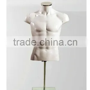 Plastic Chrome Female Torso Mannequin Sale thumbnail-1