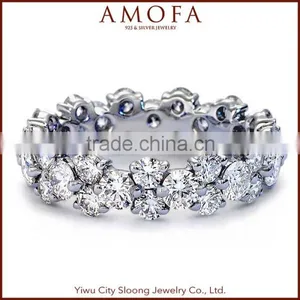Korean Style Good Quality Couple Wedding Rings thumbnail-1