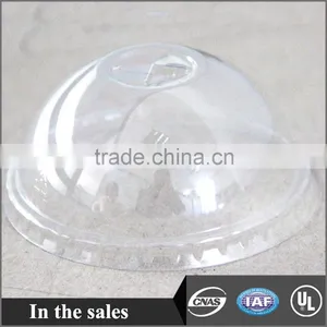 Plastic Cup With Dome Lid-85mm thumbnail-1